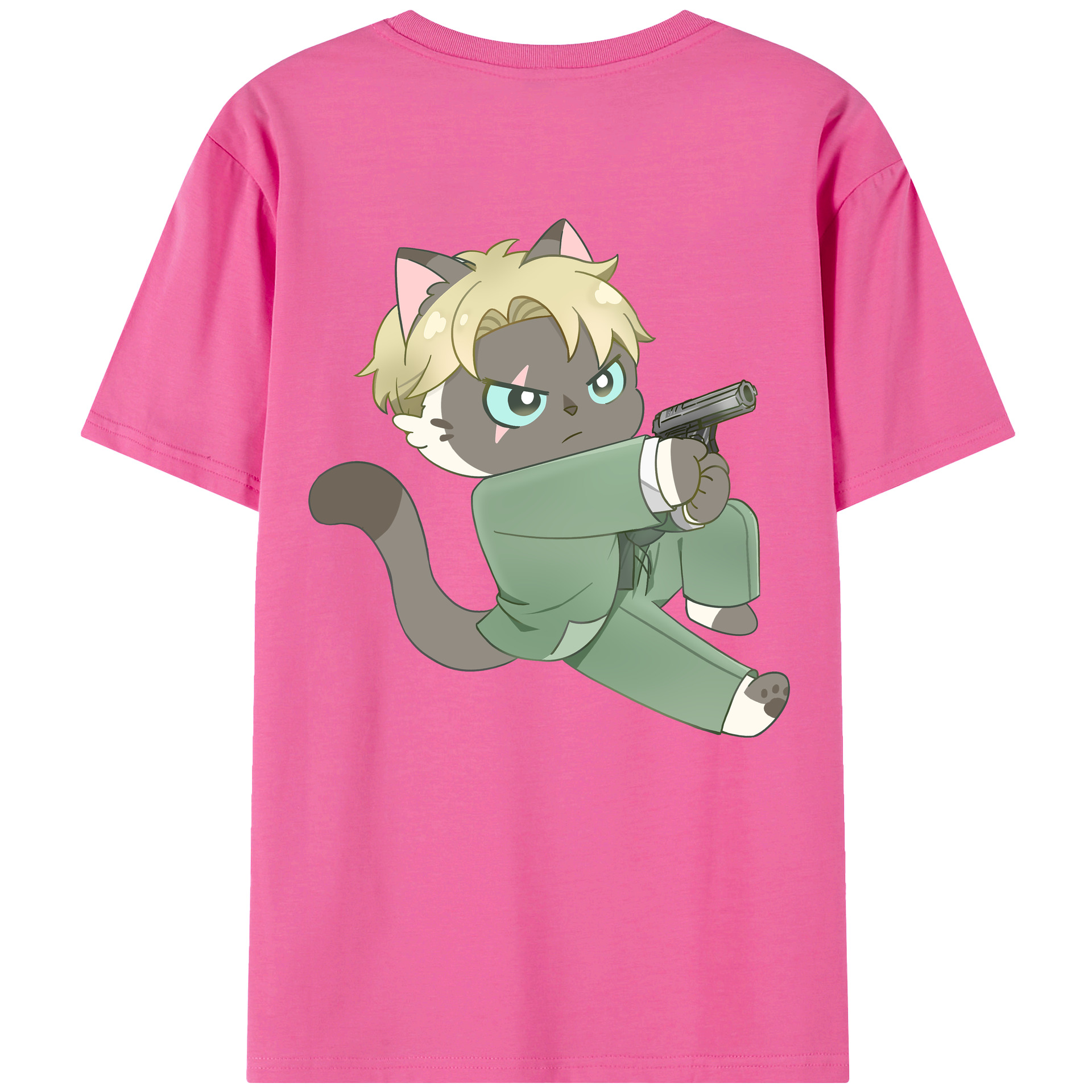 （画像用） SPY×FAMILY间谍家家酒 レディース半袖Tシャツ(バックプリント)